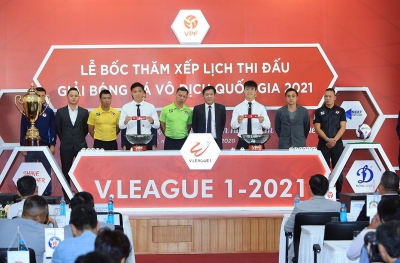 Giải bóng đá Vô địch Quốc gia 2021:Khởi tranh sớm từ 9-1