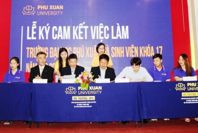 Trường đại học đầu tiên tại Huế cam kết bảo đảm việc làm cho sinh viên