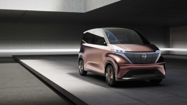 Hé lộ mẫu xe điện nhỏ gọn mới của Nissan trước Tokyo Motor Show