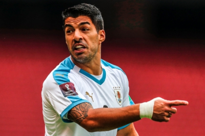 Luis Suarez lập cú đúp, Uruguay vẫn thua thảm Ecuador vòng loại World Cup