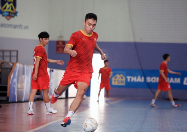 Tuyển futsal Việt Nam quyết đánh bại Lebanon