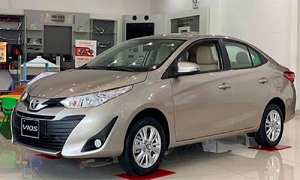 Giá lăn bánh Toyota Vios 2020 mới nhất đầy đủ các phiên bản