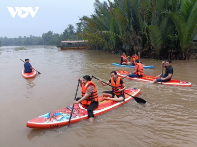 Tiền Giang- Bến Tre: Dịp tết dương lịch khách du lịch tăng đột biến