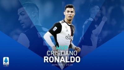 Ronaldo lần đầu được Serie A tôn vinh nhờ thành tích tháng 1