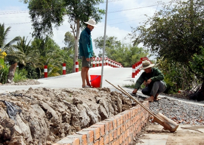 Điểm sáng chiến dịch giao thông - thủy lợi