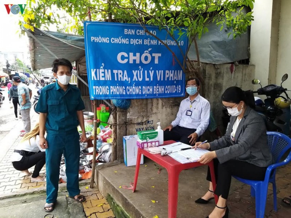 Tiền Giang xử phạt 125 trường hợp không đeo khẩu trang nơi công cộng