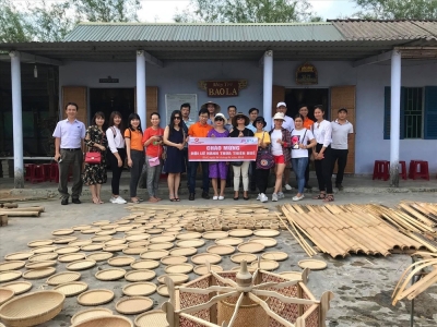 Tái sinh nghề đan lát ở làng Bao La