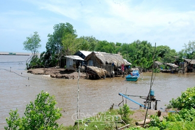 Xâm mặn ngày càng gia tăng