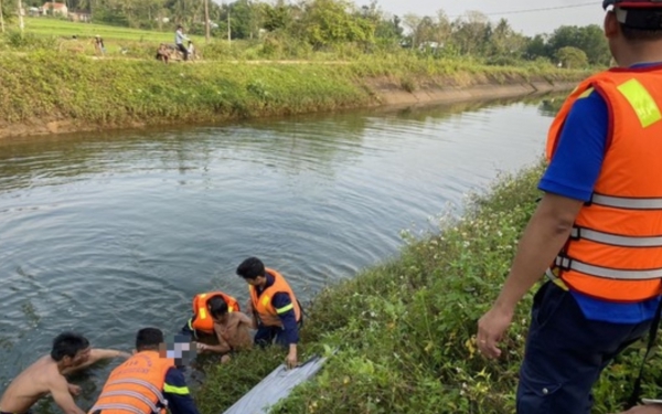 Nam thanh niên đuối nước trên kênh Phú Ninh ở Quảng Nam