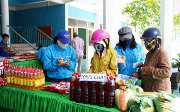 “Siêu thị 0 đồng” đến với người nghèo Ninh Thuận