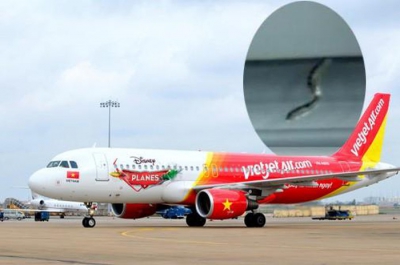 Chuyện con rắn trên máy bay của Vietjet Air