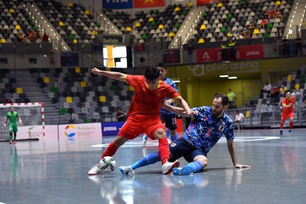 Tuyển futsal Việt Nam tiến bộ vượt bậc