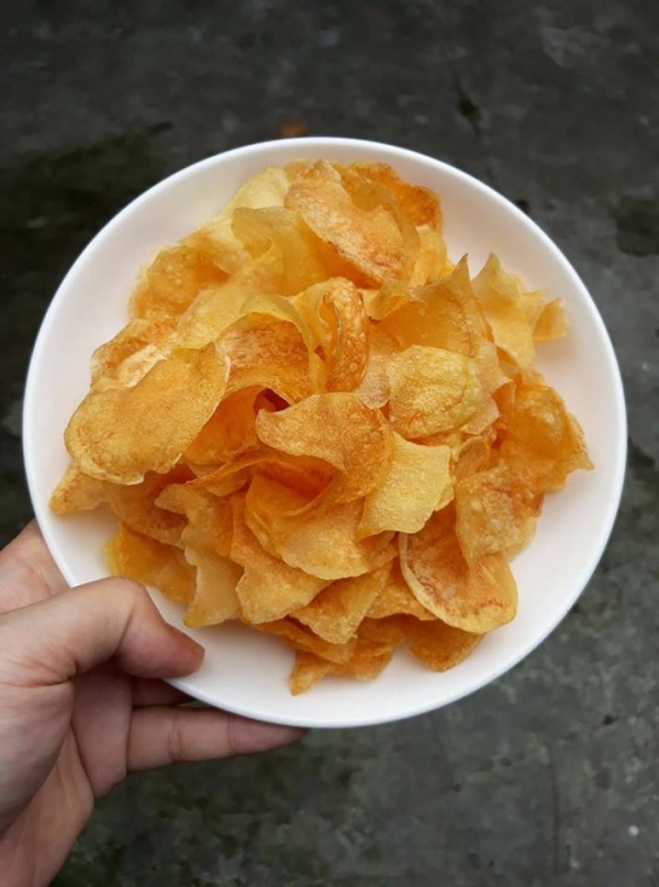 Snack khoai tây - món ăn dễ gây nghiện