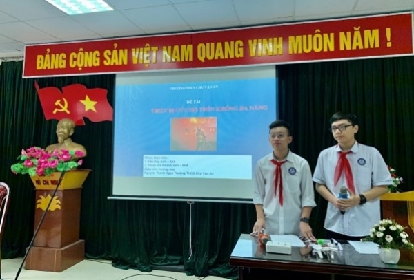 Khuyến khích học sinh sáng tạo khoa học kỹ thuật