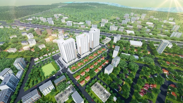 Xuân Mai Tower Thanh Hóa chuẩn bị “về đích”