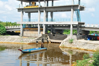 Cà Mau: Cống thuỷ lợi: Xây xong không hoạt động