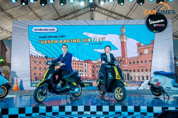 Vespa Racing Sixties phong cách xe đua ra mắt thị trường Việt Nam, giá từ 95 triệu đồng