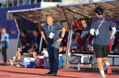 HLV Park sẽ xem lại băng hình về bàn thua đầu tiên ở SEA Games 2019