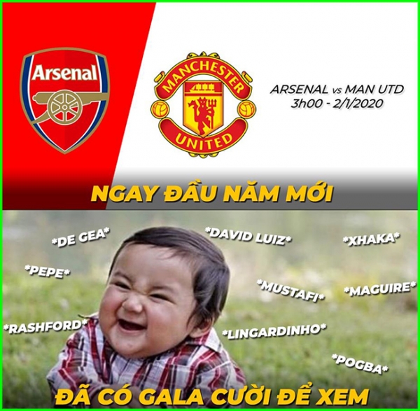 Arsenal đại chiến MU, &quot;Gala Cười&quot; chào đón thập kỷ mới