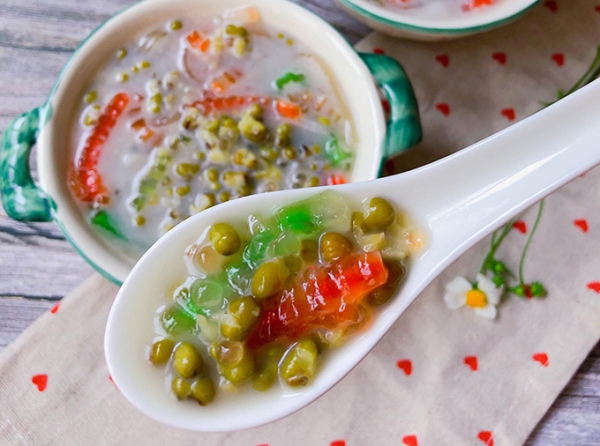 Chè đậu xanh cốt dừa