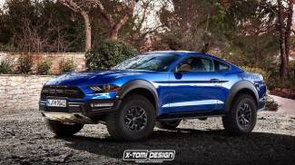 Ford đang phát triển SUV Mustang khung gầm Explorer mang thiết kế BMW X4