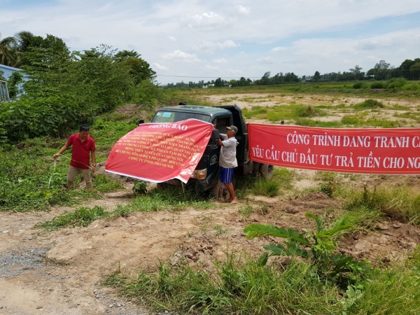 BOT Trung Lương - Mỹ Thuận nhẵn túi, nhà thầu đình công