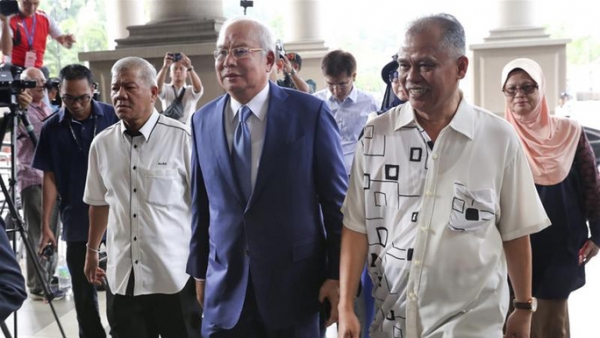 Cựu Thủ tướng Malaysia Najib Razak hầu toà