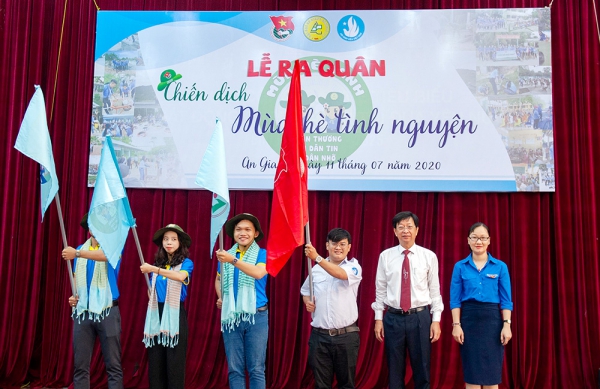 Trường Đại học An Giang ra quân chiến dịch “Mùa hè tình nguyện” năm 2020