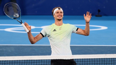 Alexander Zverev đi vào lịch sử khi vô địch Olympic 2020