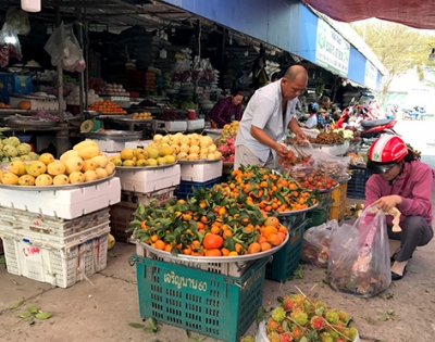 Cận tết, giá trái cây tăng mạnh