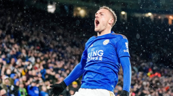 BXH Vua phá lưới Ngoại hạng Anh 2019/20: Vardy dẫn đầu