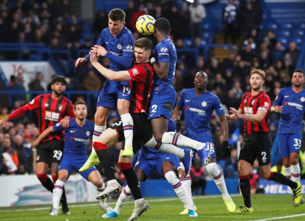 Nhận đòn đau Bournemouth, Chelsea sắp văng top 4 Ngoại hạng Anh