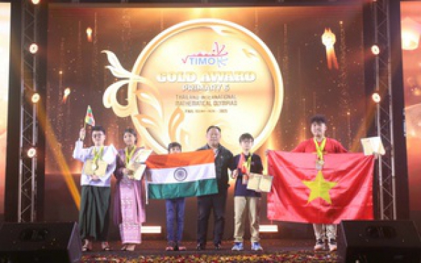 Học sinh lớp 6 Hải Phòng liên tiếp giành 2 huy chương vàng Olympic Toán học quốc tế