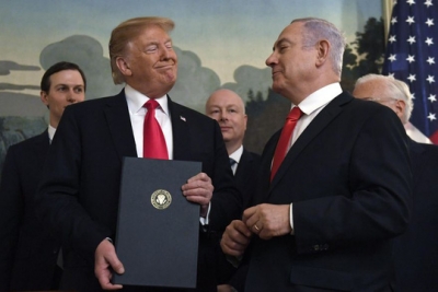 Israel tính đặt tên ông Trump cho vùng đất ở Cao nguyên Golan