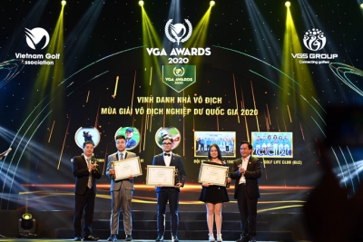 Gala VGA Awards vinh danh golf thủ Việt xuất sắc 2020