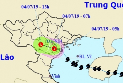 Bão số 2 suy yếu, cảnh báo lũ quét, sạt lở đất do mưa lớn