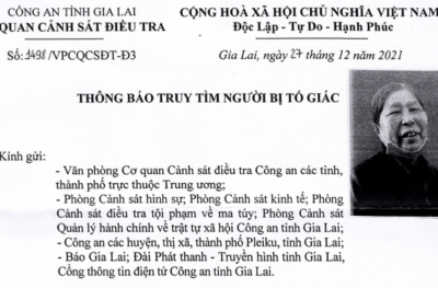 Cụ bà 72 tuổi lừa đảo 19 tỉ đồng, công an tìm bị hại