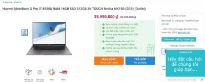 Đến lượt người dùng Windows lo lắng với laptop Huawei