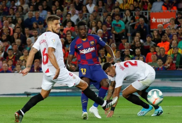 Bộ ba MSD tỏa sáng, Barcelona hạ gục Sevilla bằng loạt siêu phẩm