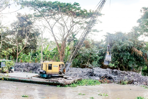 Lũ “cạn”, xâm nhập mặn và giải pháp ứng phó