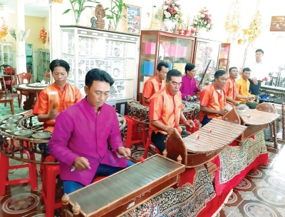 Độc đáo âm nhạc dân gian Khmer