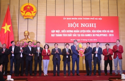 Hà Nội thưởng hơn 6,2 tỉ đồng cho HLV, VĐV SEA Games