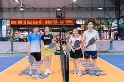 Bị tố nghỉ học bồi dưỡng đi đánh giải “Pickleball tình yêu U90+”, bí thư xã nói gì?