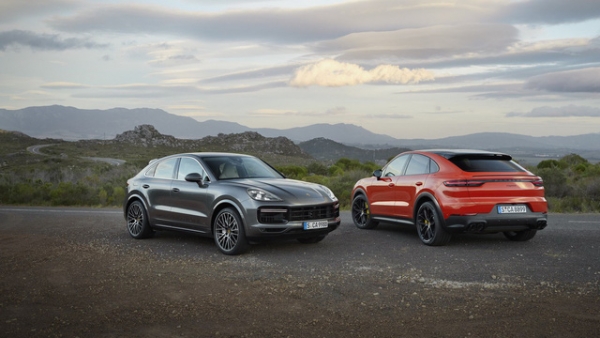 Porsche Cayenne Coupe sắp trang bị động cơ V8 giống Lamborghini Urus