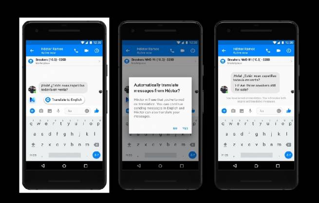 Facebook Messenger đ&atilde; c&oacute; t&iacute;nh năng dịch tiếng T&acirc;y Ban Nha