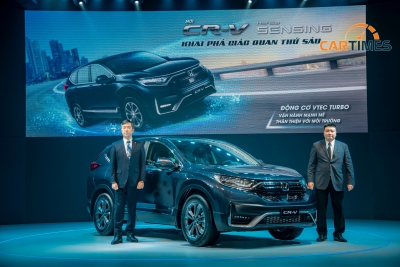 Honda CR-V 2020 chốt giá từ 998 triệu đồng: nâng cấp công nghệ an toàn và trang bị