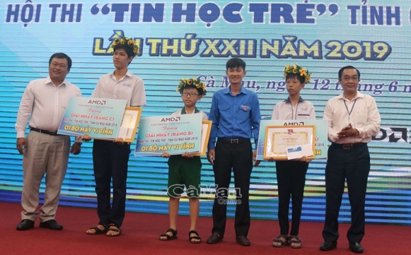 9 tập thể, 36 cá nhân đoạt giải tại Hội thi Tin học trẻ cấp tỉnh lần thứ XXII