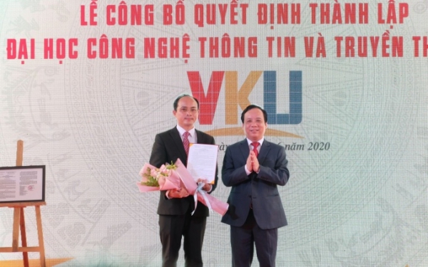 Thành lập Trường đại học Công nghệ thông tin và Truyền thông Việt - Hàn