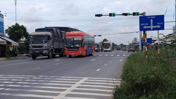 Tháng 8 xây thêm trạm thu phí trên tuyến tránh Cai Lậy