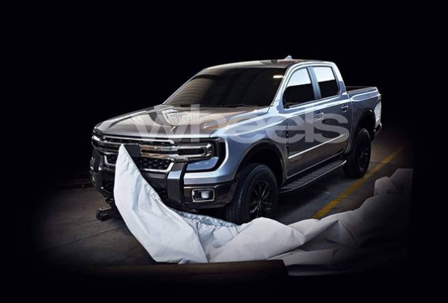 Ford Ranger thế hệ mới lộ diện gây xôn xao